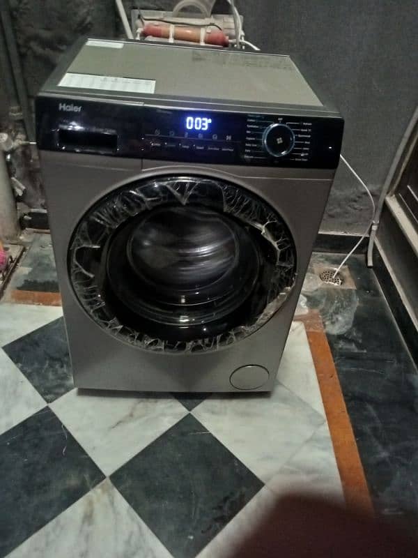 Haier 10kg front load washing machine 0