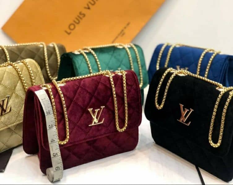 Girls  velvet Bag 7