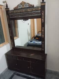 Dressing table is available.