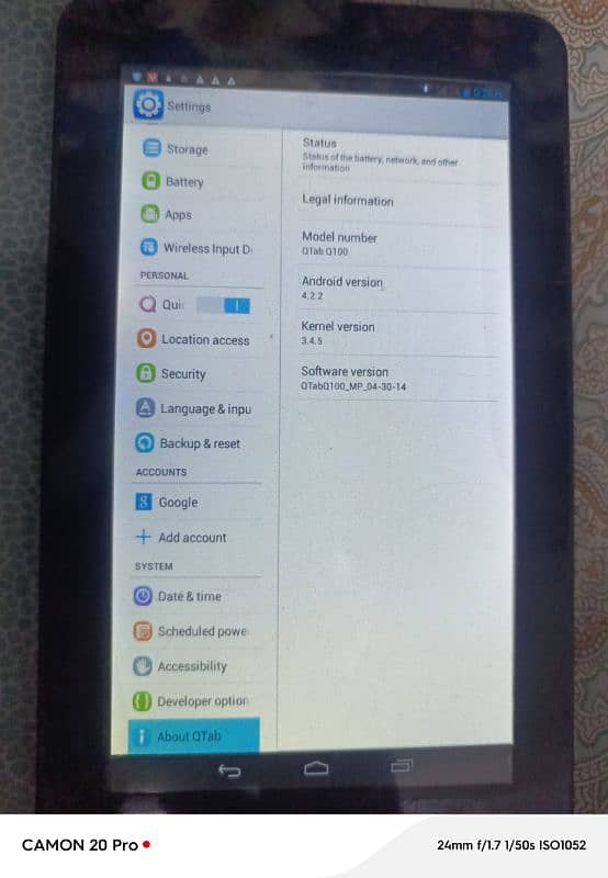 Huawei Tab 1