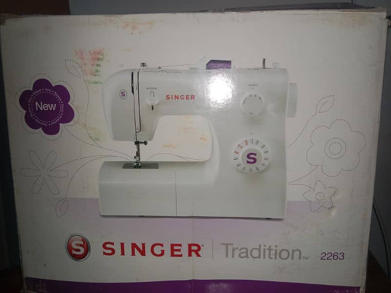 sewing machine with many modes. 1