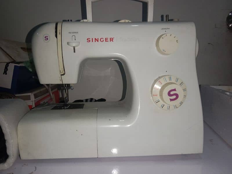 sewing machine with many modes. 2