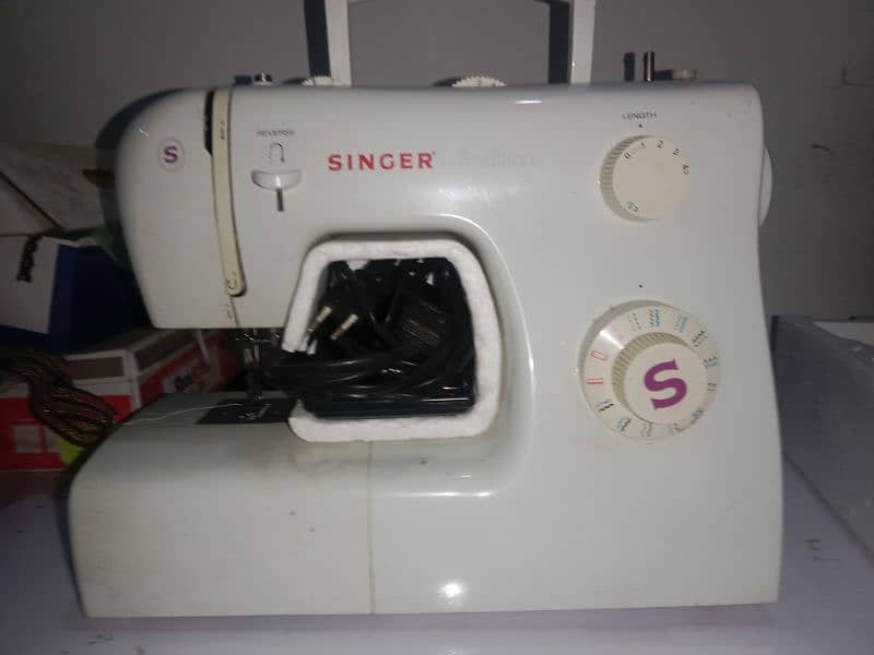 sewing machine with many modes. 3