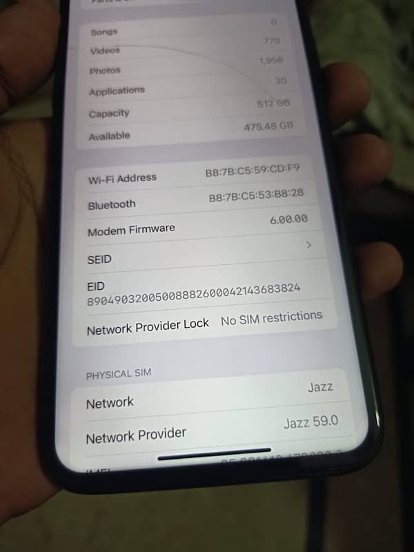 Iphone 11 pro max 512gb Factory Unlock Read add complete. . !!! 9