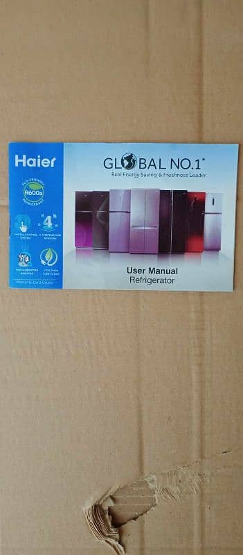 Haier Fridge HRF 398 EPRW, 10/10 condition 2