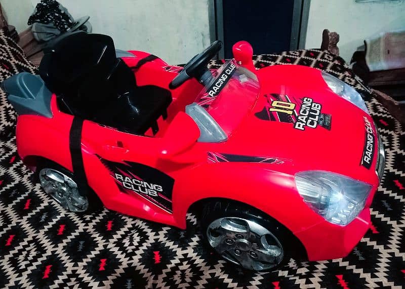 Kids baby car Big size with remote control,swing function all ok 3