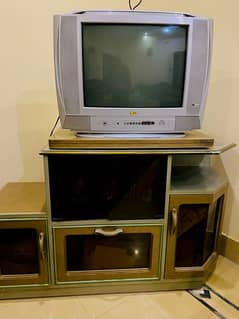 TV Trolley with Working LG TV