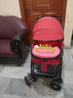 Baby Red Pram 0