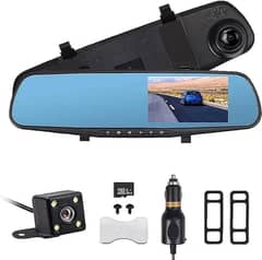 Vehicle Blackbox DVR with Dual Camera