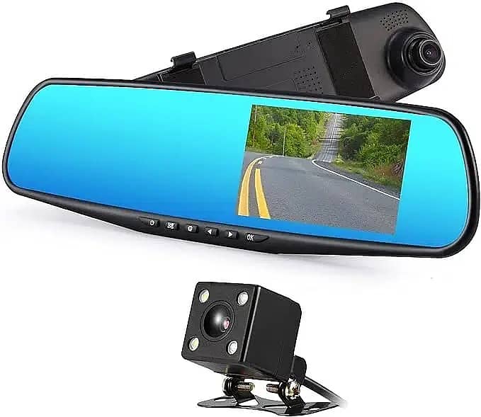 Vehicle Blackbox DVR with Dual Camera 2