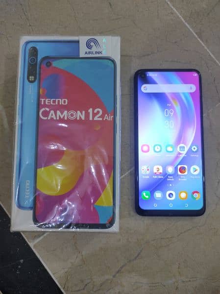 Tecno Camon 12 Air with Box 0