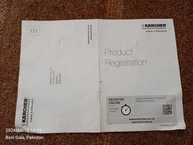 Genuine Karcher K4 Pressure Washer (Made in Germany) 5