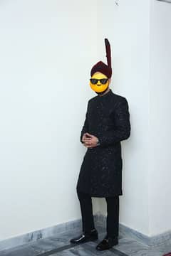 Black Sherwani