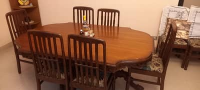 Dinning Table with 8 chairs