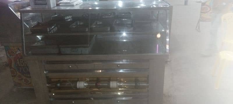 stainless steel counter N 32 ltr fryer 2