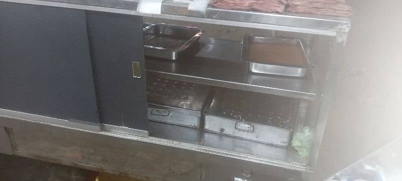 stainless steel counter N 32 ltr fryer 5