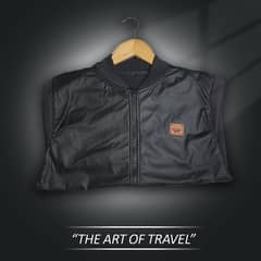 1 pcs mens stitched rexine jacket 0