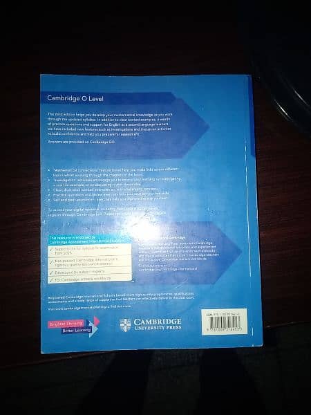 Cambridge O Level Mathematics (4024) Coursebook 1