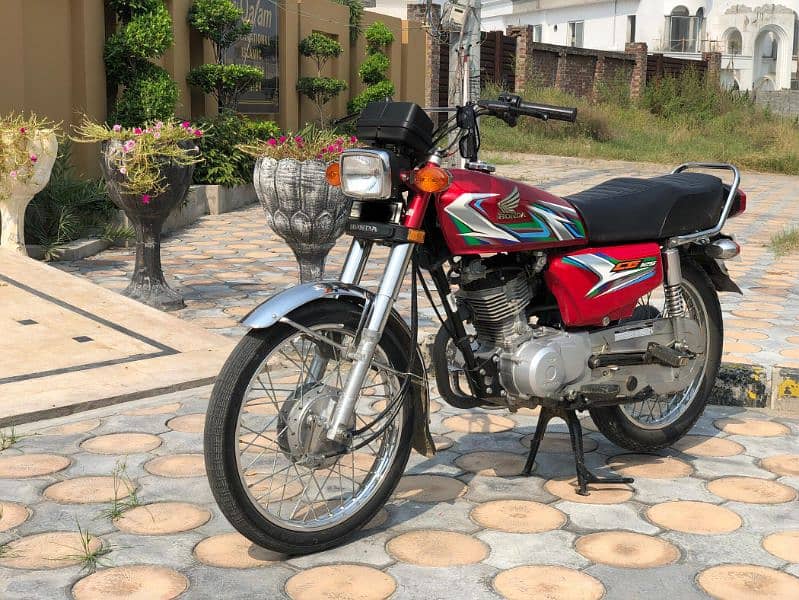 HONDA CG 125 MODEL 2023 4