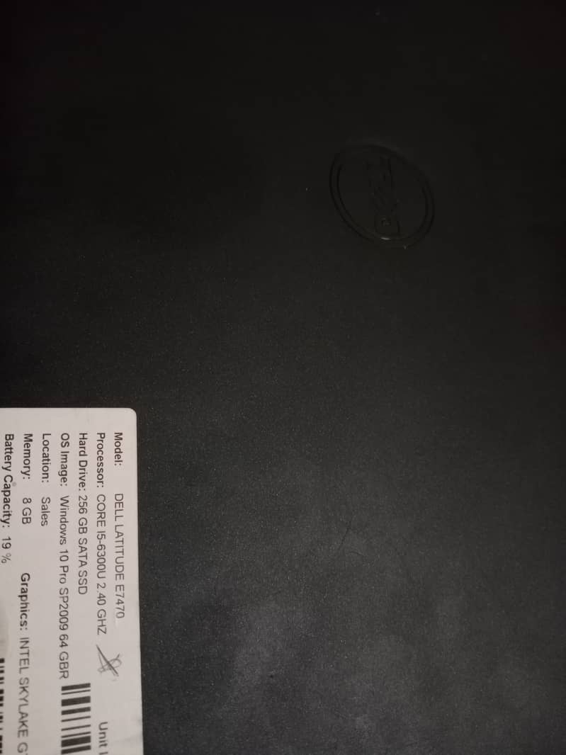 Dell Laptop E7478 i5 6th Generation 8/256Gb 2