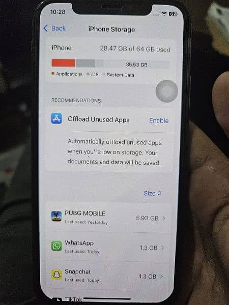 iphone XS 64gb non 7