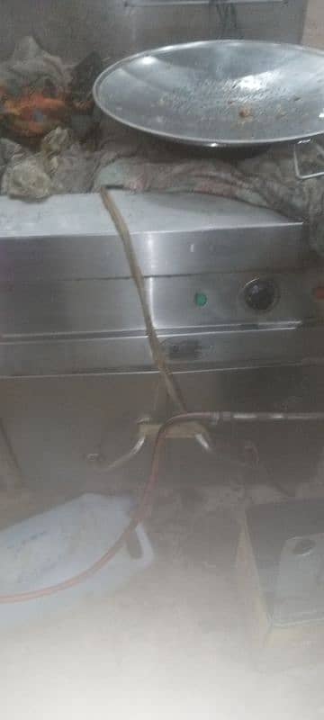 stainless steel counter N 32 ltr fryer 6