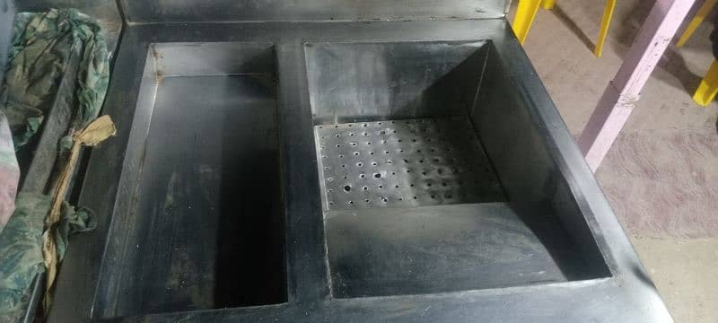 stainless steel counter N 32 ltr fryer 9