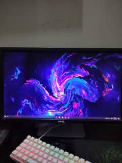 dell monitor 60htz 1080p led with good color and adjustable stand