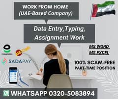 Data Entry / Typing Work