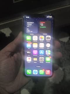 Iphone X 256 gb PTA approved black colour