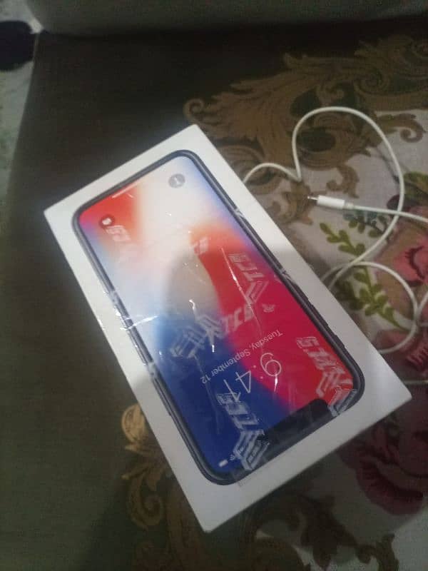 Iphone X 256 gb PTA approved black colour 8