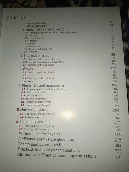 Cambridge O Level Physics and Cambridge IGCSE Chemistry Book 1