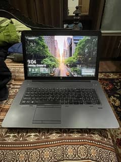 Hp Z Book 17 i7 6th gen 16 gb ram 512 ssd 4gb nvidia quadro m2000