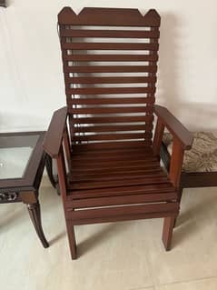 wooden chairs set 0