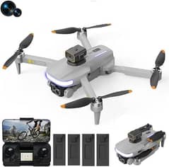 Drone camera for Professional use with dual Hd cameras and dual batery