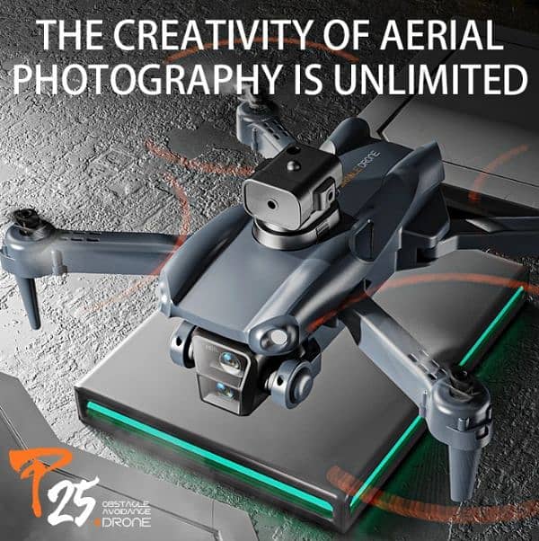 Drone camera for Professional use with dual Hd cameras and dual batery 3