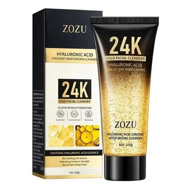 24K Gold Facial Cleanser 100mg 1