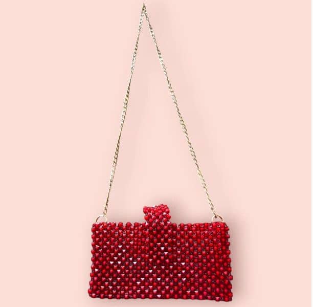 Luxury Beaded Handbag 1