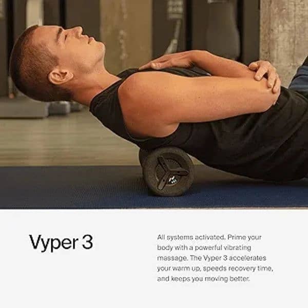 Hyperice Vyper 3 Powerful High Intensity Vibrating Foam roller Relieve 8