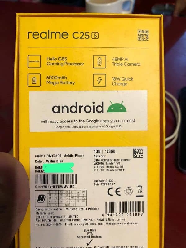 Realme C25S 4/128 1