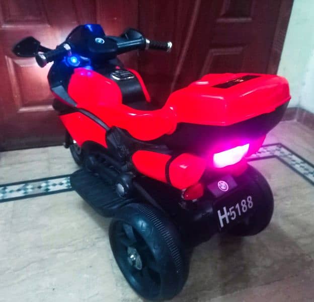 kids BMW eclectic rechargeable haveybike 3 Wheeler with storage box, 6