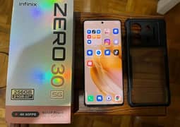 infinix zero 30  and 2 months warranty