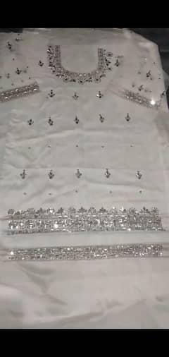 Fabric new design dress for nikah