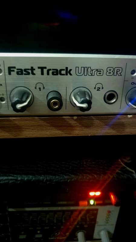 sound card _ M audio fast track ultra 8r| 8 channel audio interface 2