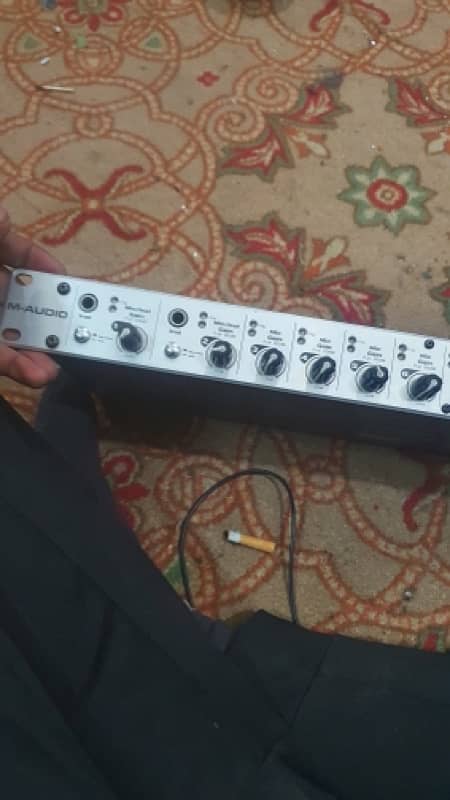 sound card _ M audio fast track ultra 8r| 8 channel audio interface 7