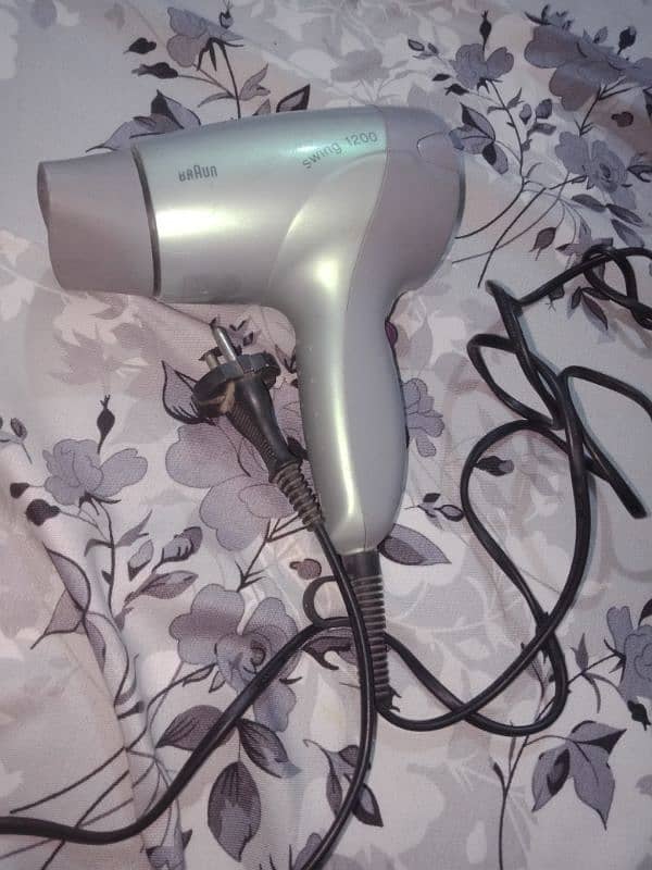 Braun swing 1200 hair dryer 3