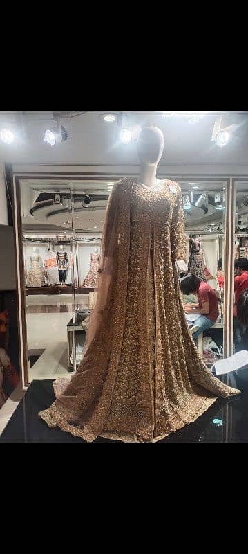 maxi girl  wading walima dress 4