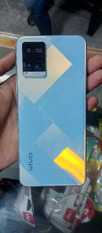 vivo y 21 condition 10by8 or ram 4or memory 64 box and sat ha 4