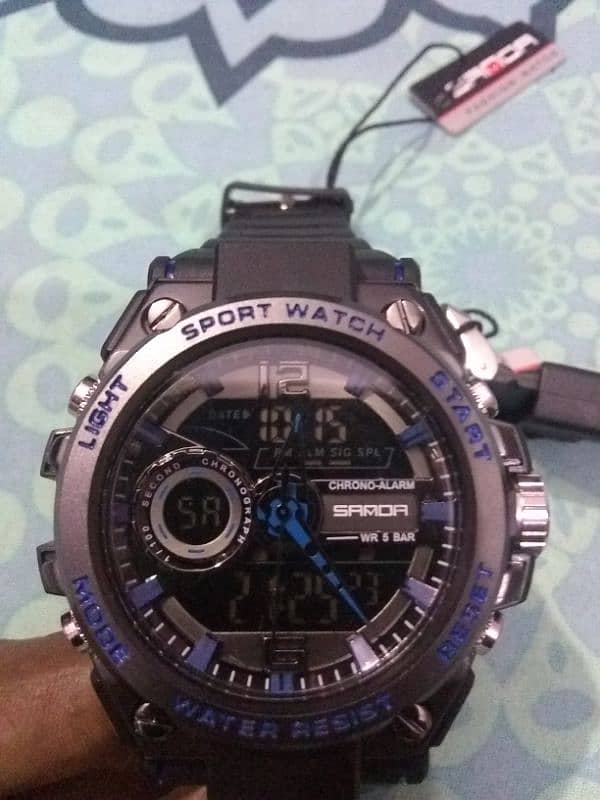 Double time high Quality sports watch new 1