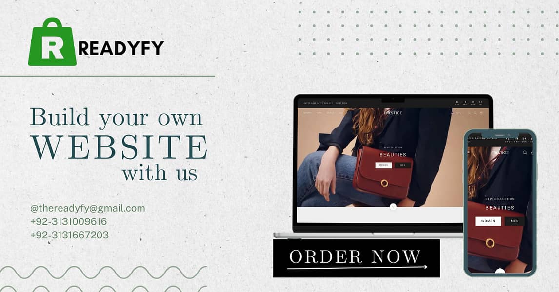 Shopify Web Design With Readyfy. 4